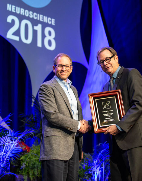 Erik Herzog Receives The Award For Education In Neuroscience From The ...